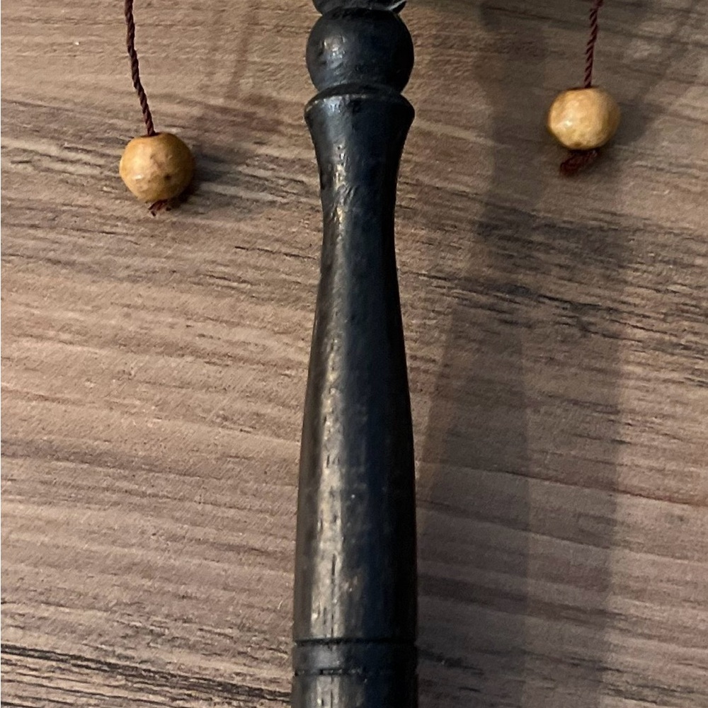 9” Den Den Drum with Black Handle